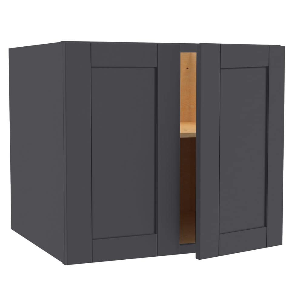 Washington 27 in. W x 24 in. D x 24 in. H Assembled Plywood Wall Kitchen Ca