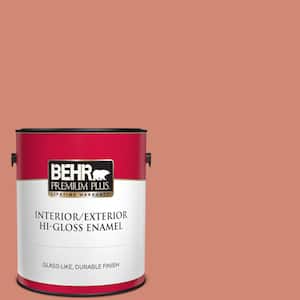 1 gal. Home Decorators Collection #HDC-WR16-02 Rosy Copper Interior/Exterior Hi-Gloss Enamel Paint