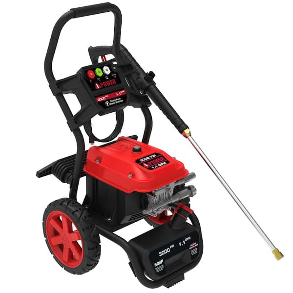 Stanley 1,900 PSI 1.4 GPM Electric Pressure Washer 20 ft. Hose with Storage Reel, Detergent Tank, Spray Gun, 2 Nozzles and More