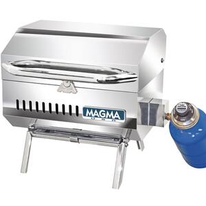 Trailmate Connoisseur Series Portable Propane Gas Barbecue Grill in Stainless Steel