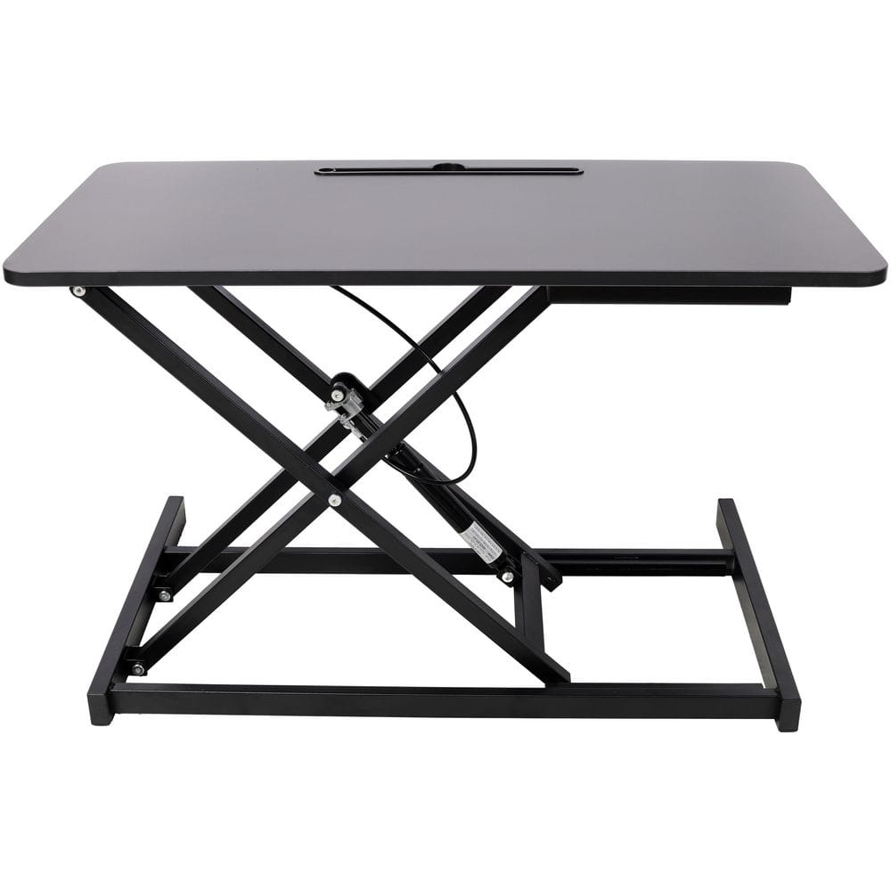 Adjustable Height Standing Laptop Desk, Adjustable Sit to Stand Up Workstation with Keyboard Tray, Black price history on PriceWatchPro
