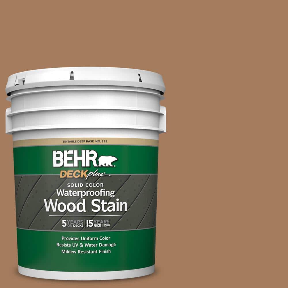 5 gal. #N250-5 Ancient Pottery Solid Color Waterproofing Exterior Wood Stai
