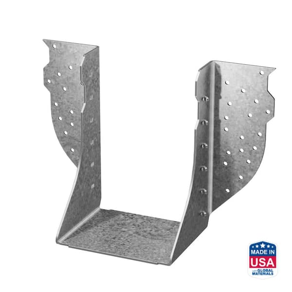 Simpson Strong-Tie HGUS 7-1/4 in. Galvanized Face-Mount Joist Hanger for Triple 2x Truss Nominal Lumber