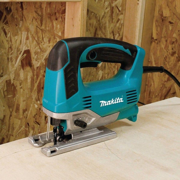 Makita 6.5 Amp Corded Variable Speed Lightweight Top Handle Jig Saw with  Case JV0600K - The Home Depot