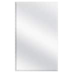 16 in. W x 26 in. H Frameless Recessed or Surface-Mount Bathroom Medicine Cabinet