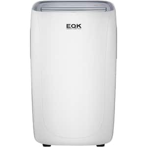 12,000 BTU Portable Air Conditioner Cools 450 Sq. Ft. with Heater and Remote Control in White