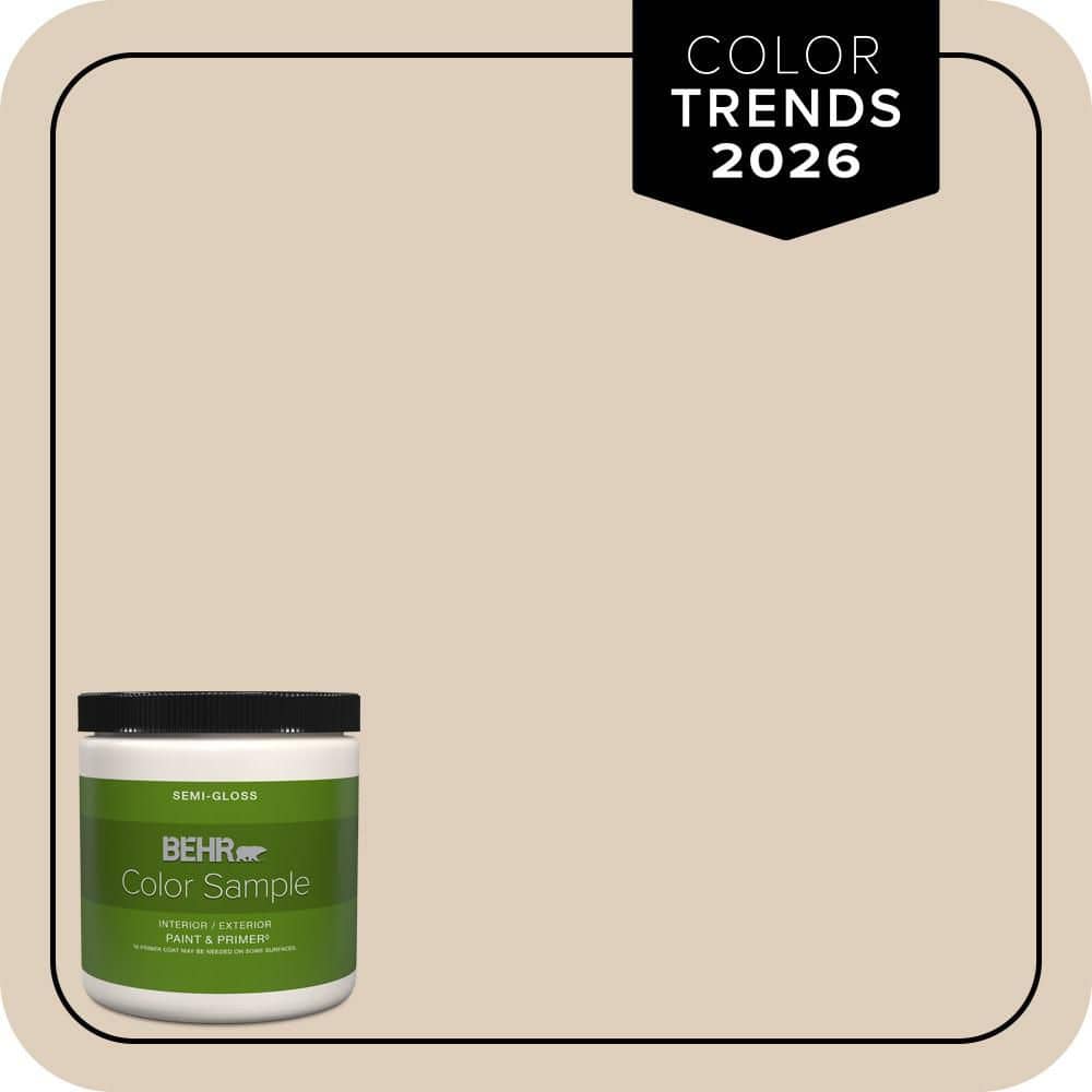 8 oz. #MQ3-11 Dainty Lace Semi-Gloss Interior/Exterior Paint & Primer Color Sample price history on PriceWatchPro
