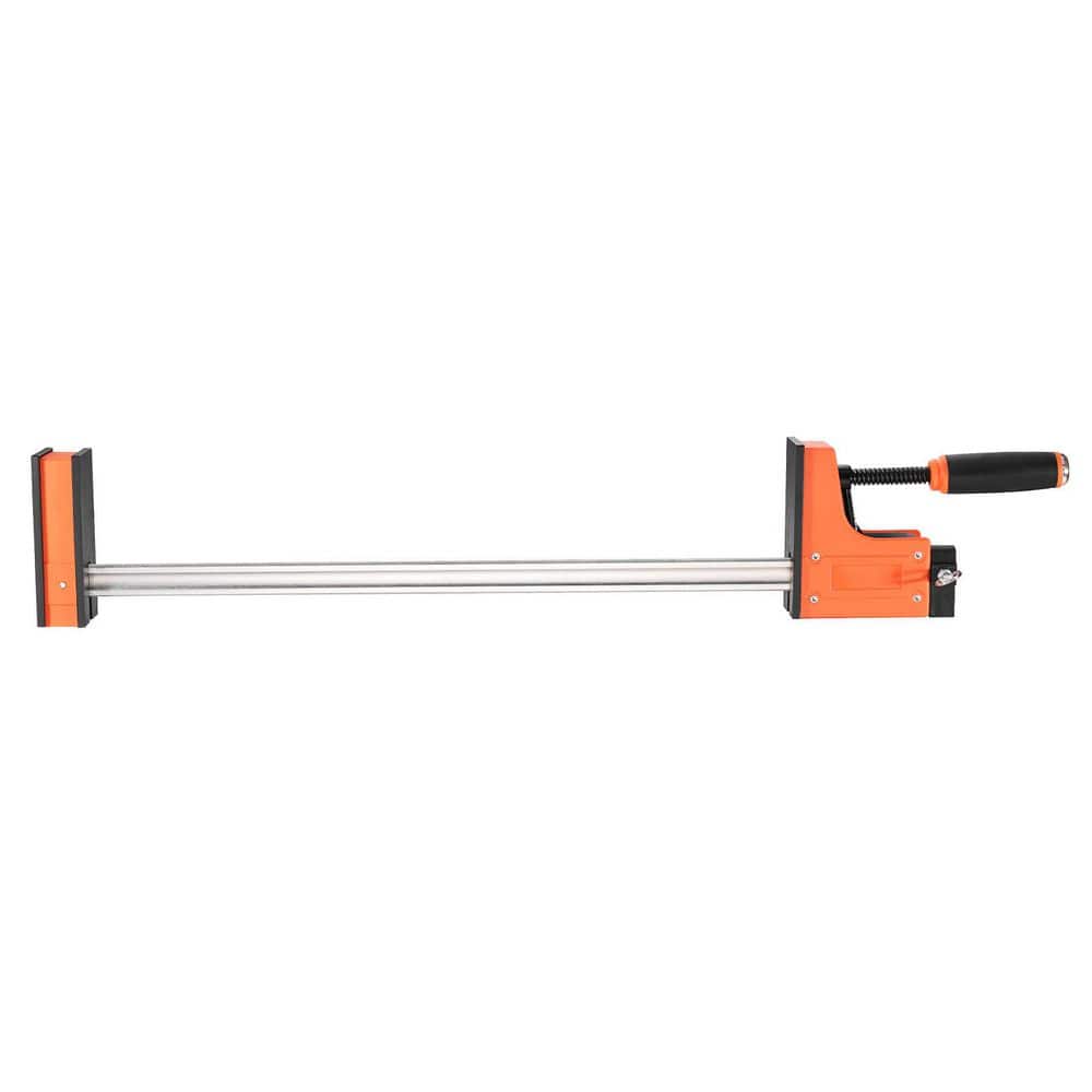 Bar Clamps for Woodworking, 24 in. Parallel Clamp Set, 1500 lbs. Load Limit, Carbon Steel, Orange, (2-Piece) price history on PriceWatchPro