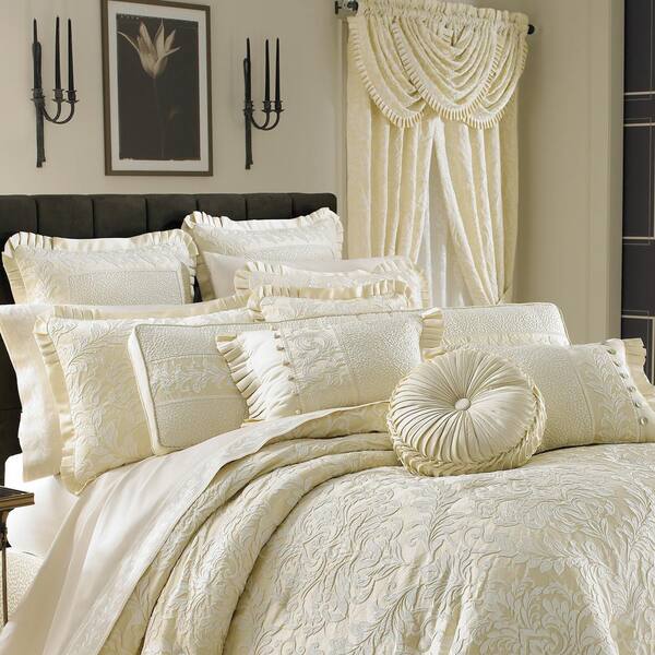 Maddison Ivory Polyester King 4-Piece 