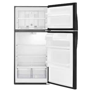 14 cu. ft. Top Freezer Refrigerator in Black