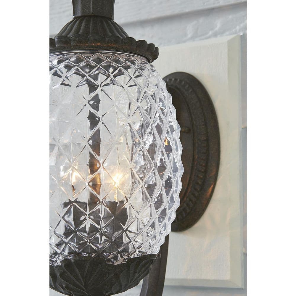 Lanai Collection 2-Light Black Coral Outdoor Wall Egypt Ubuy