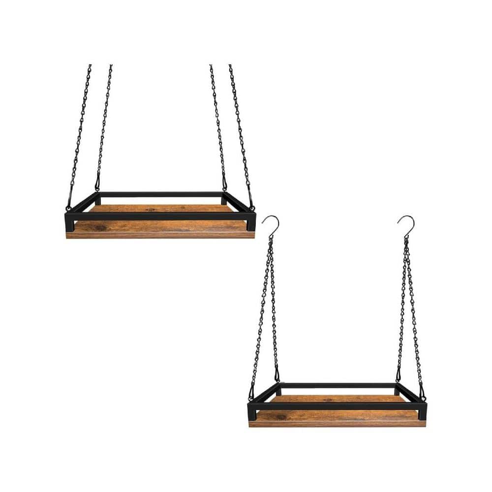 hanging planter posts Natural Branch Hanging Planter – Knotty Traditions main image 1