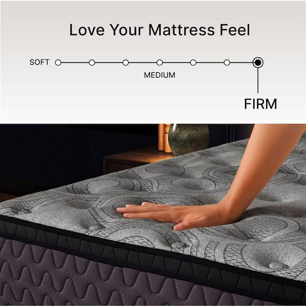 Signature DESIGN BY ASHLEY Augusta 2 King Firm Hybrid 12 in. Bed