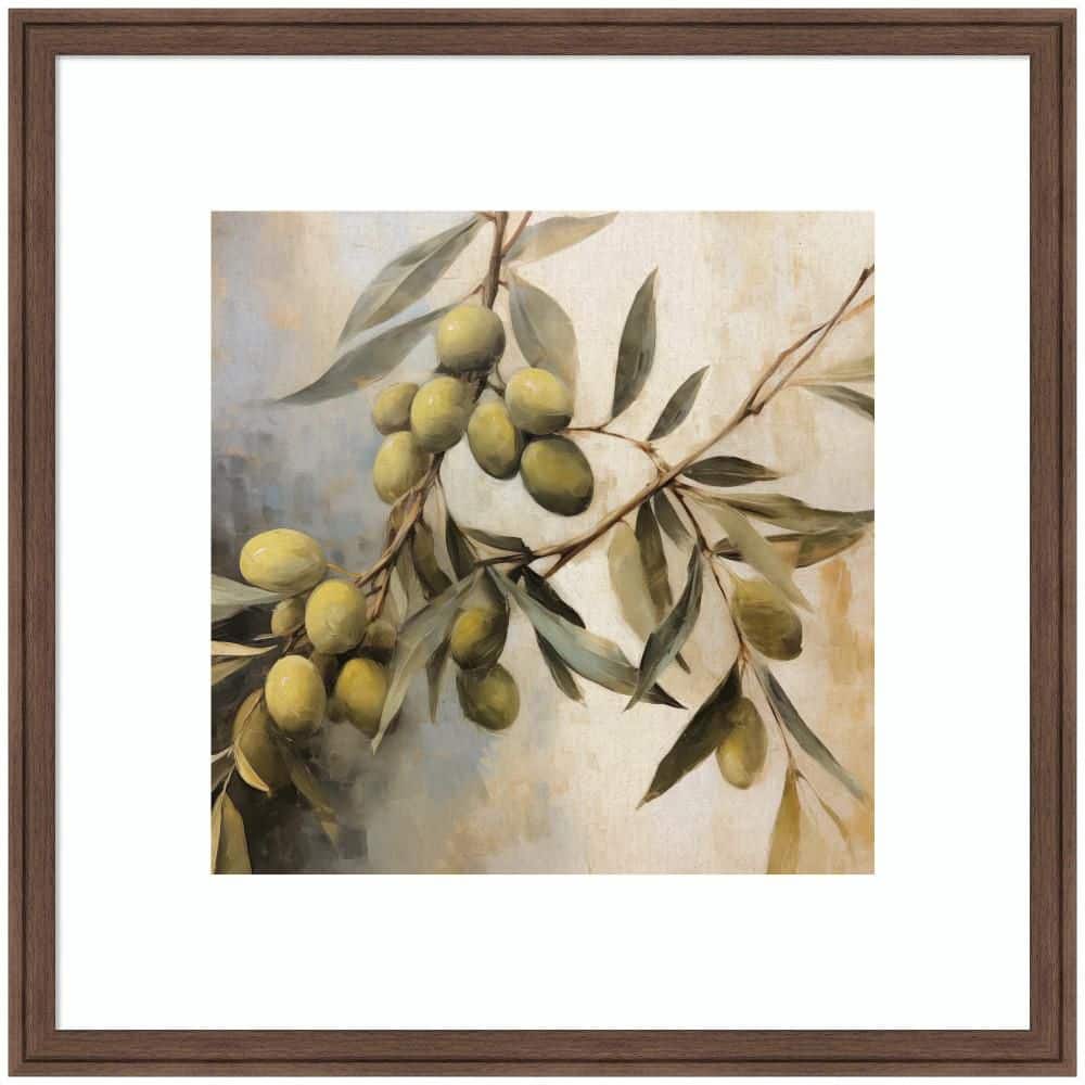 "Florence ""Olive Tree"" by The Creative Bunch Studio Plants Framed Art Print 26 in. x 26 in." price history on PriceWatchPro