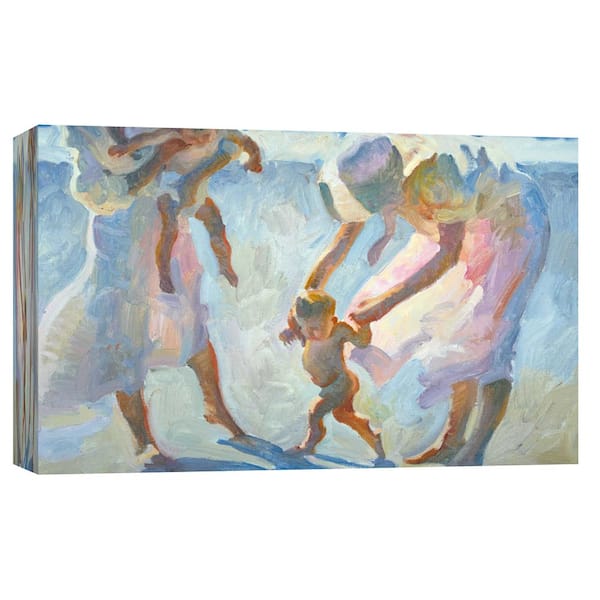 PTM Images 10 in. x 12 in. ''First Encounter'' Printed Canvas Wall Art