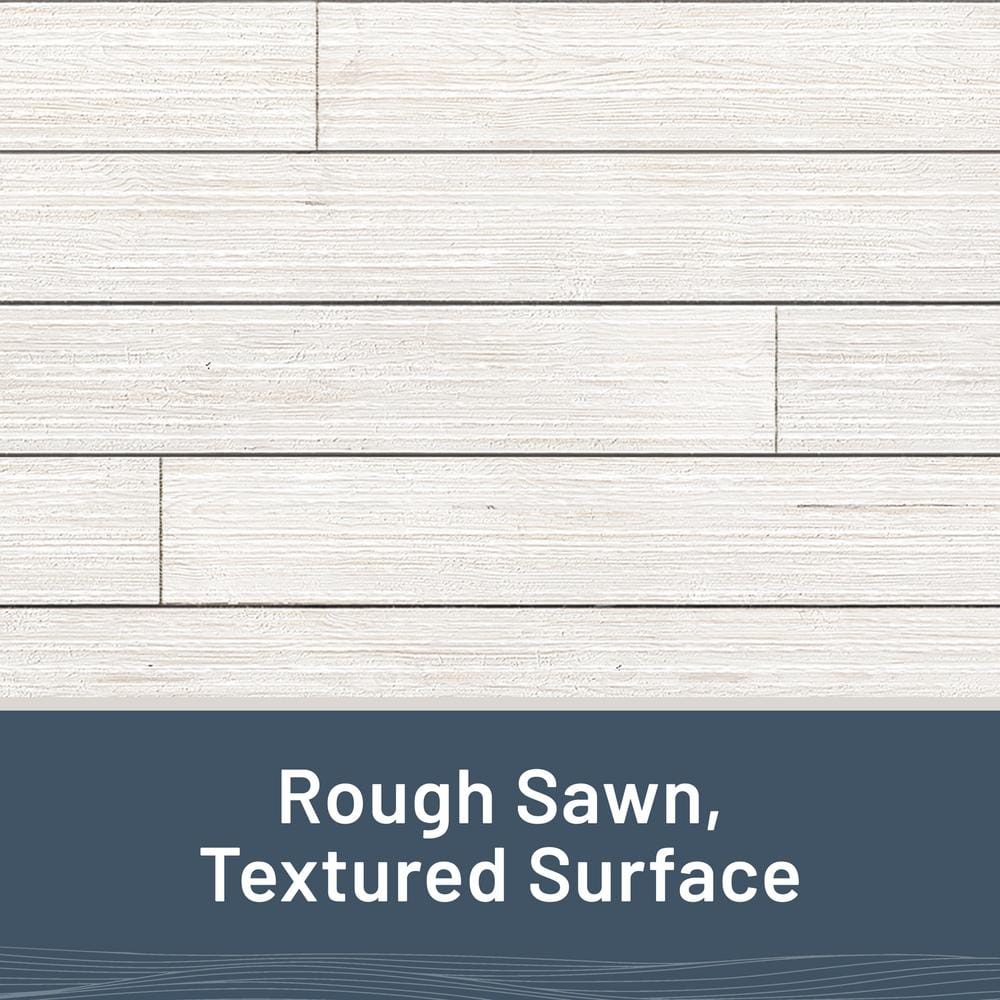 White Pine Shiplap Boards 6-Pack with Textured Finish