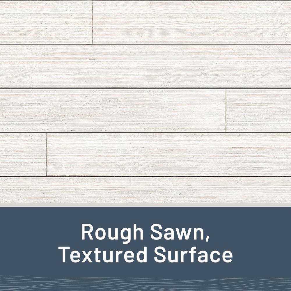 White Pine Shiplap Boards 6-Pack with Textured Finish