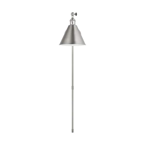 Generation Lighting - Salem 1-Light Brushed Nickel Wall Sconce with Brushed Nickel Metal Shade