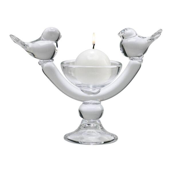 Filament Design Prospect 8.3 in. Clear Candle Holder