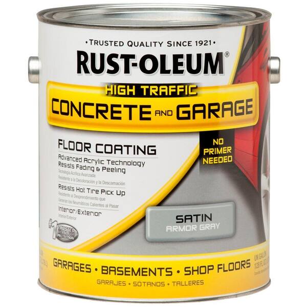 Rust-Oleum 1 gal. Armor Gray Concrete Floor Paint (Case of 2)