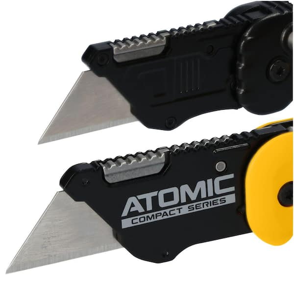 DEWALT - Atomic and Push and Flip Folding Utility Knives (2-Pack)