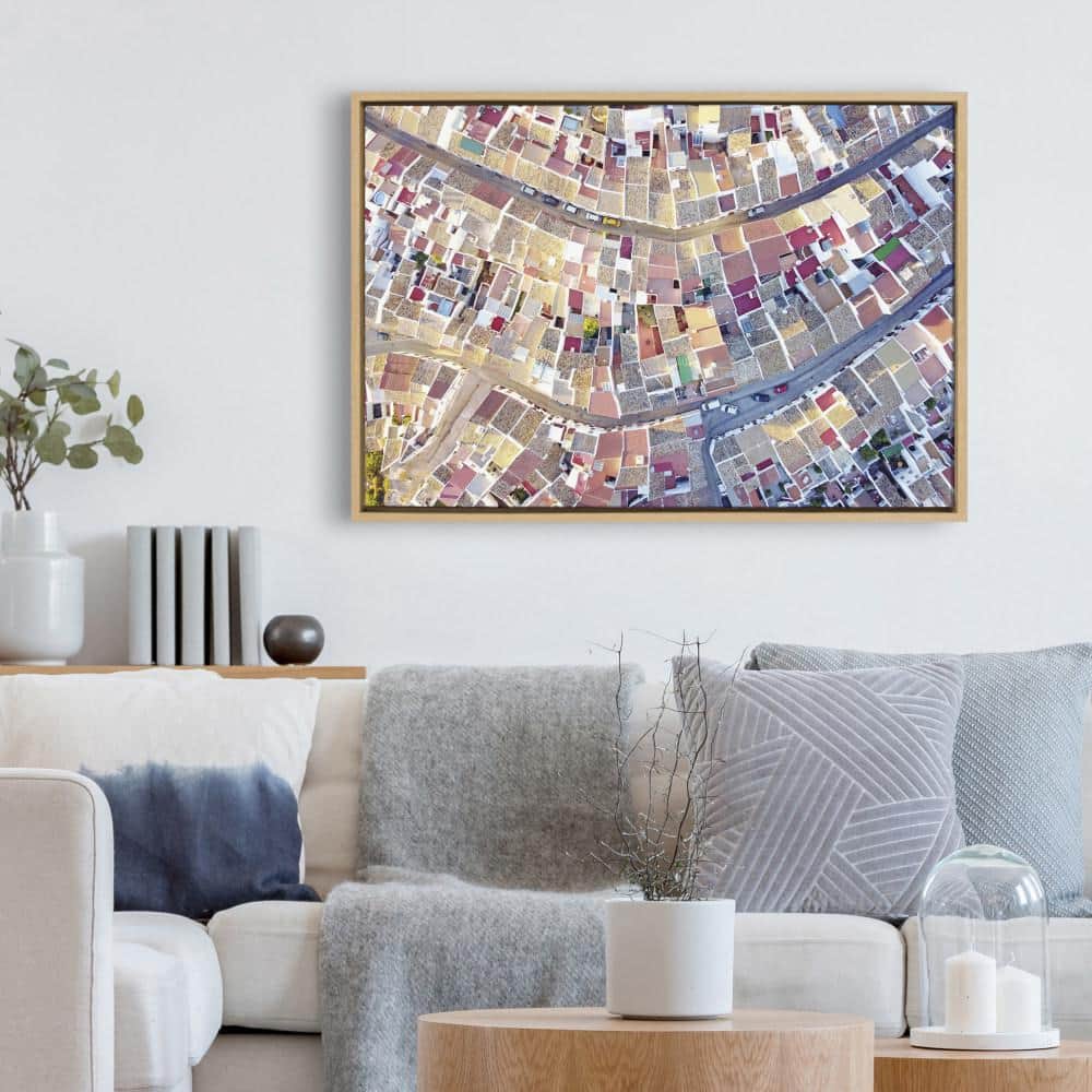 Natural Multicolor Landscape Canvas Wall Art, 23x33