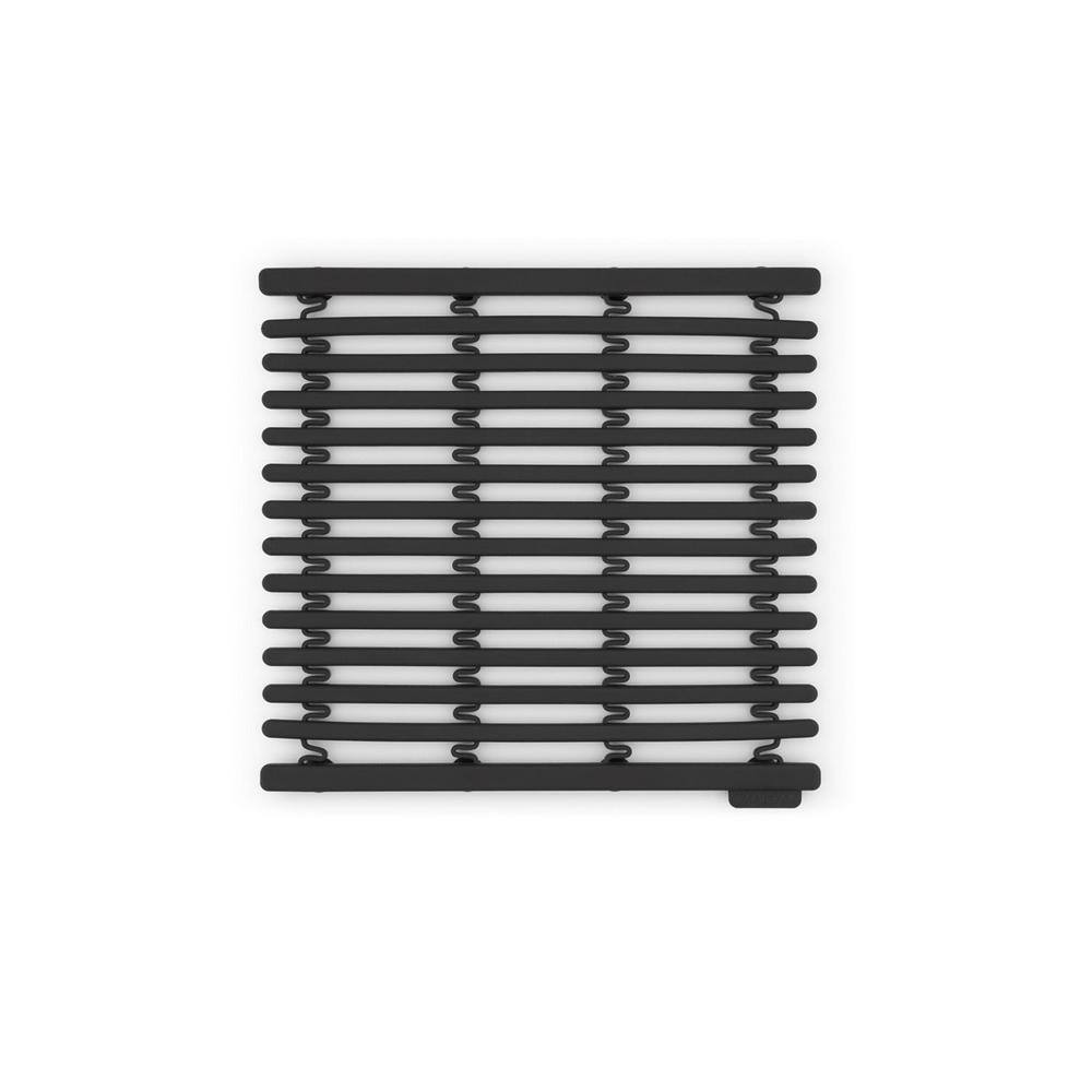11.8 in. L x 11.8 in. W Sink Side Extendable Bottom Grid Sink Mat in Dark Gray price history on PriceWatchPro