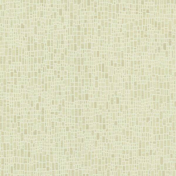 Brewster Cella Green Geometric Wallpaper