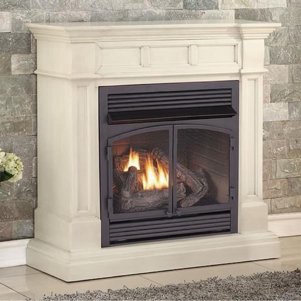 Duluth Forge Dual Fuel, Vent Free Propane Fireplace Home Depot