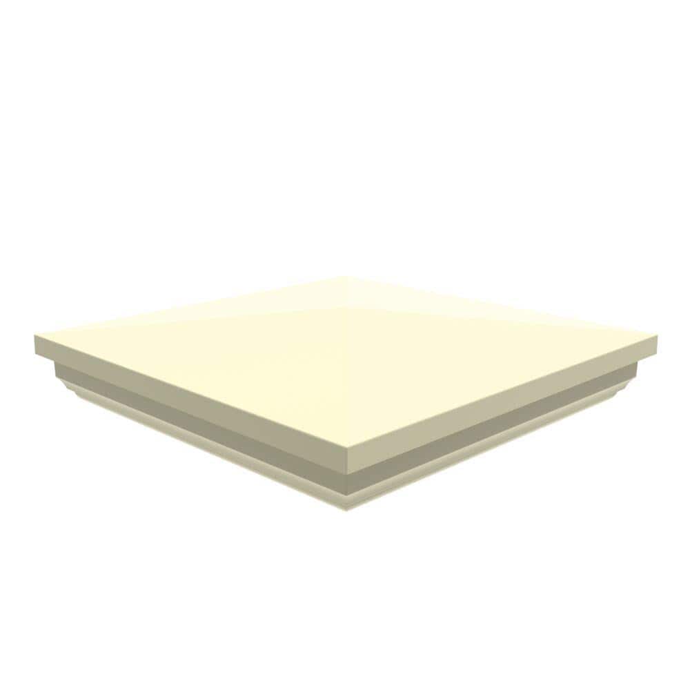 Louvered 6 in. x 6 in. Sand Vinyl New England Fence Post Top price history on PriceWatchPro