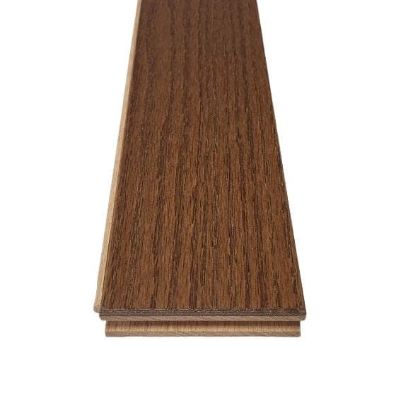CENTURY FLOORING Bryson Brown Red Oak 3/4 in. T x 3.25 in. W Solid Hardwood Flooring (27.00 sq.ft./case)