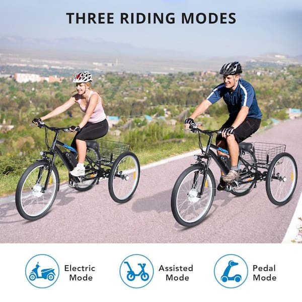 Wheel Motorized Tandem Bike Fat Tire Electric Tandem Bicycle,Fat