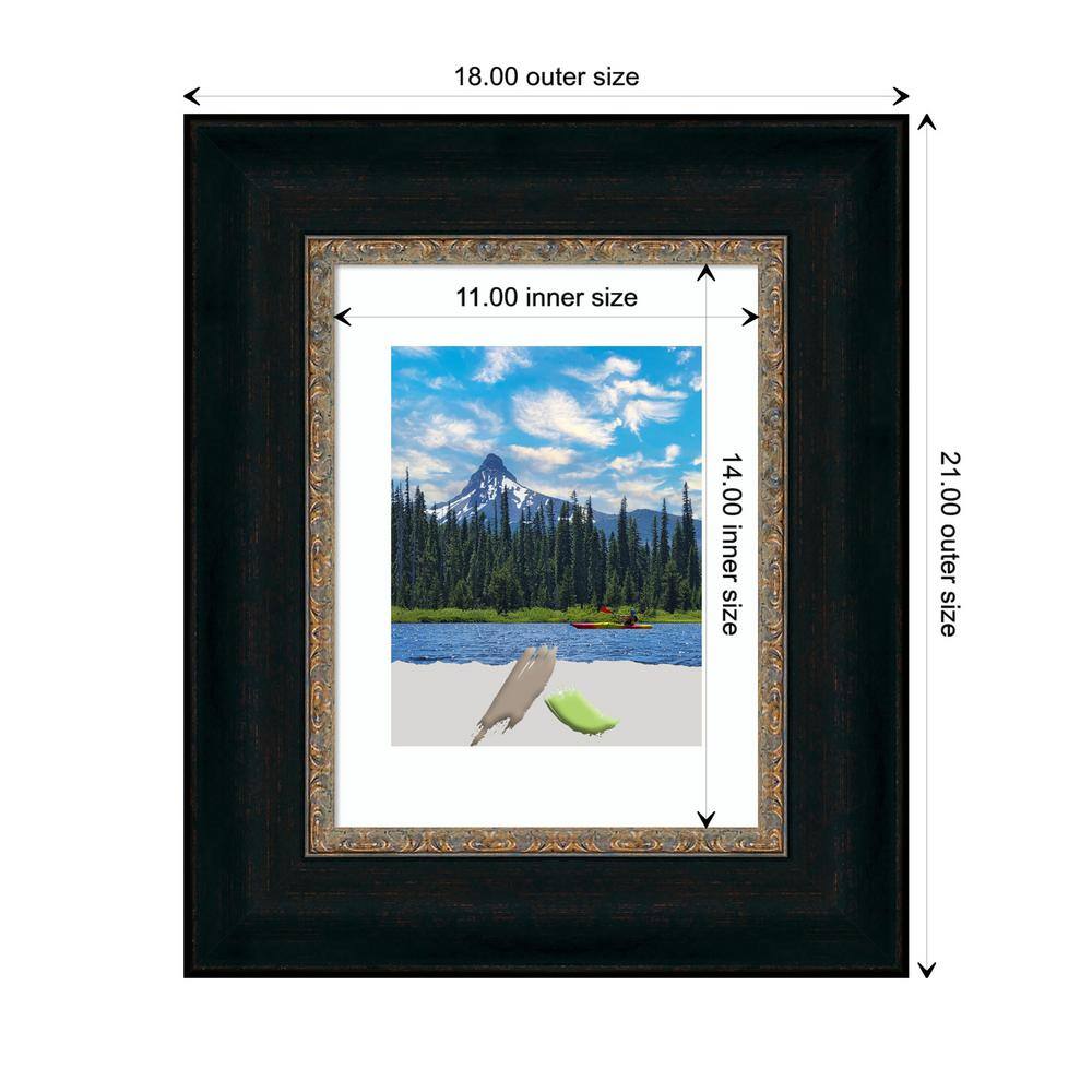 Paragon Bronze 8x10 Polystyrene Wall Picture Frame