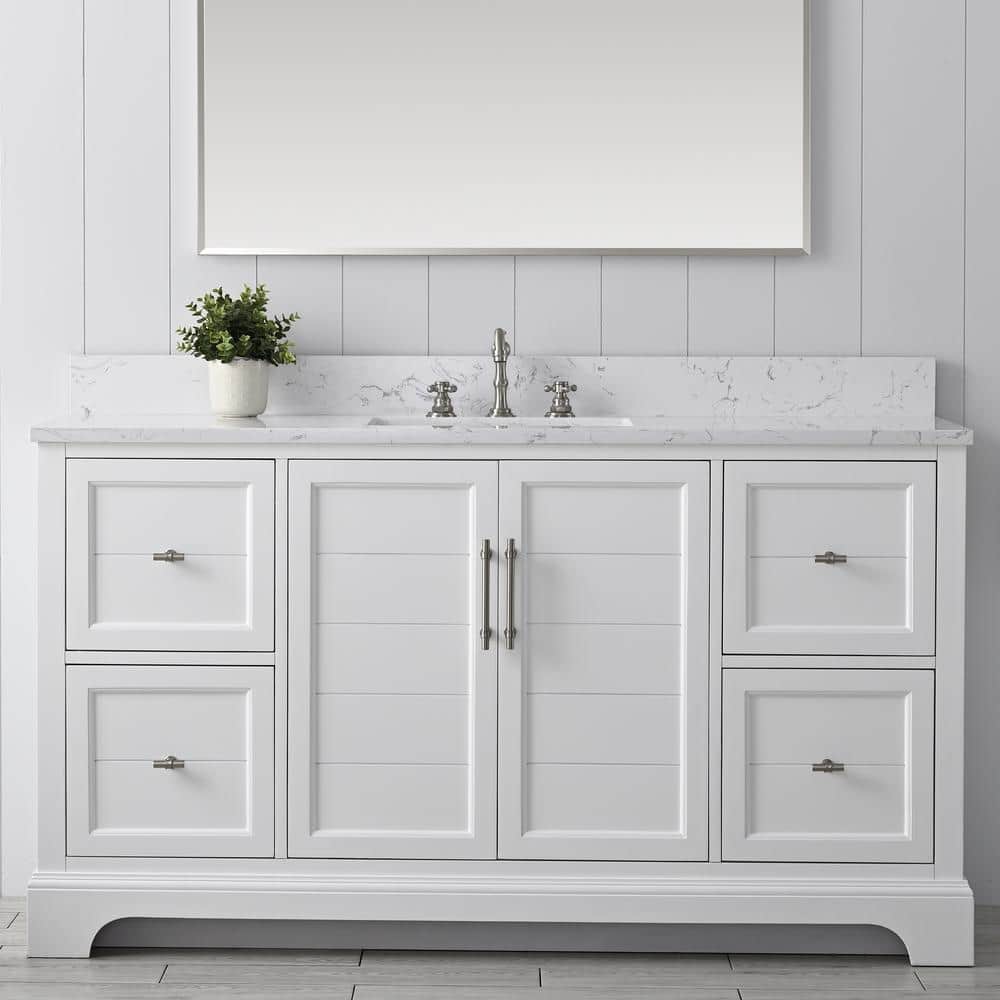 Vanity Art Chambery 60 in. W x 22 in. D x 34.5 in. H