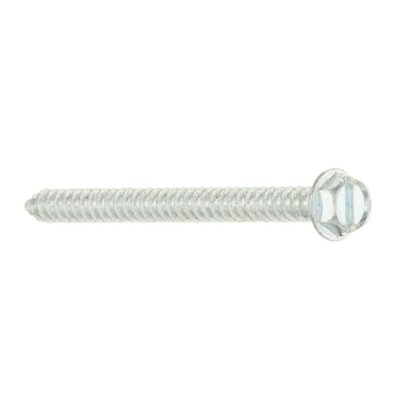 Everbilt #8 x 1/2 in. White Stainless Steel Hex Head Gutter Sheet Metal  Screw (25-Pack) 801094 - The Home Depot