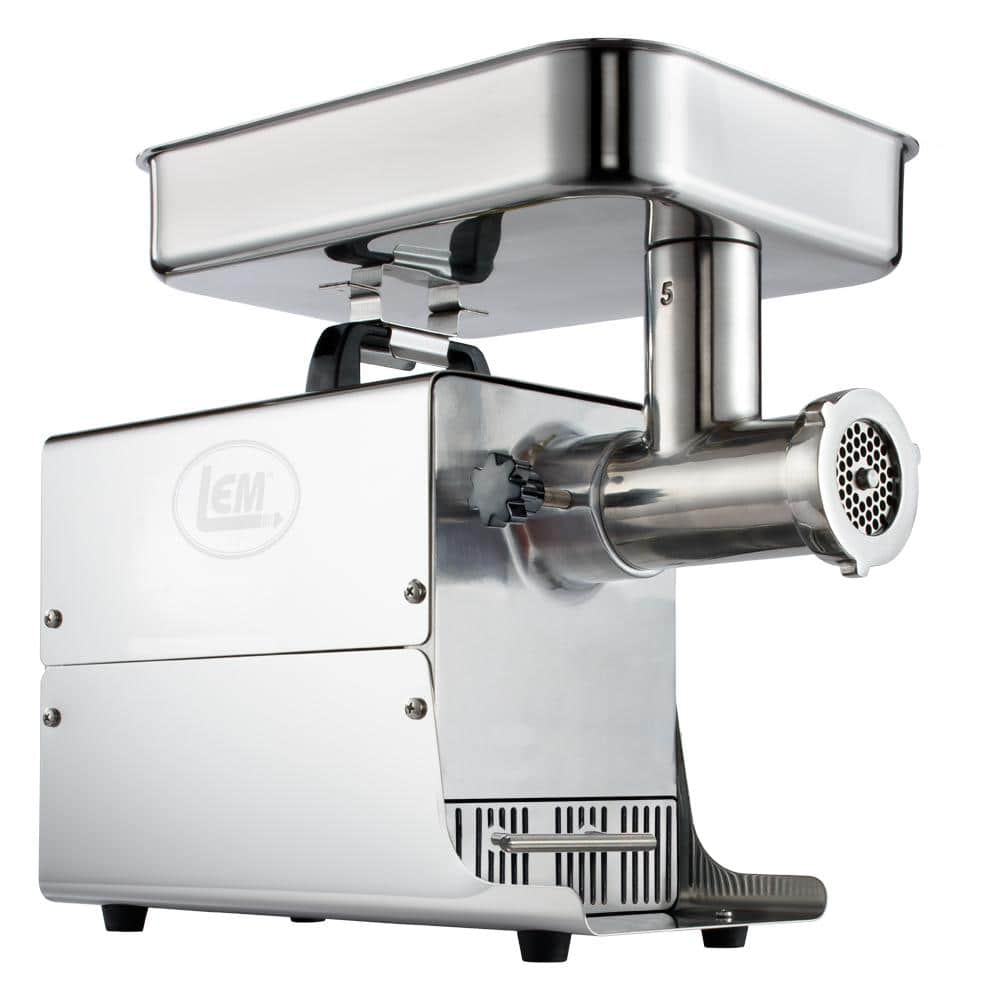 LEM BigBite #5 0.35 HP Stainless Steel Electric Meat Grinder