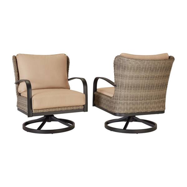 home depot outdoor swivel chairs