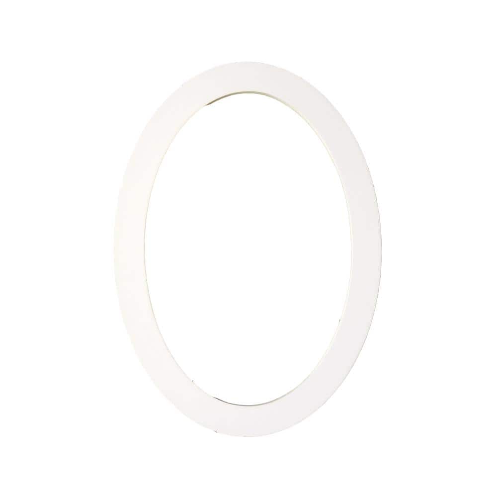 43-1/16 in. x 31-1/8 in. x 1 in. Polyurethane Flat Oval Trim -  Fypon, OV24X36X4F