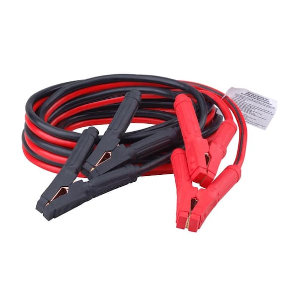 SPEEDWAY Heavy-Duty 20 ft. 1-Gauge 500 Amp Jumper Booster Cable