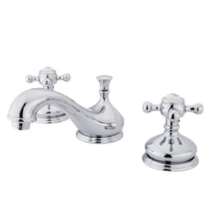 Vintage 8 in. Widespread 2-Handle Bathroom Faucet in Polished Chrome