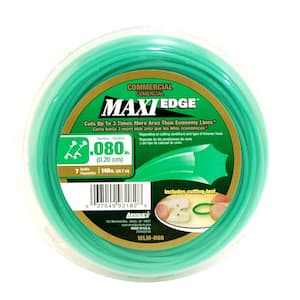 Commercial Maxi-Edge 140 ft. 0.080 in. Universal 6 Point Star Trimmer Line with Line Cutting Tool