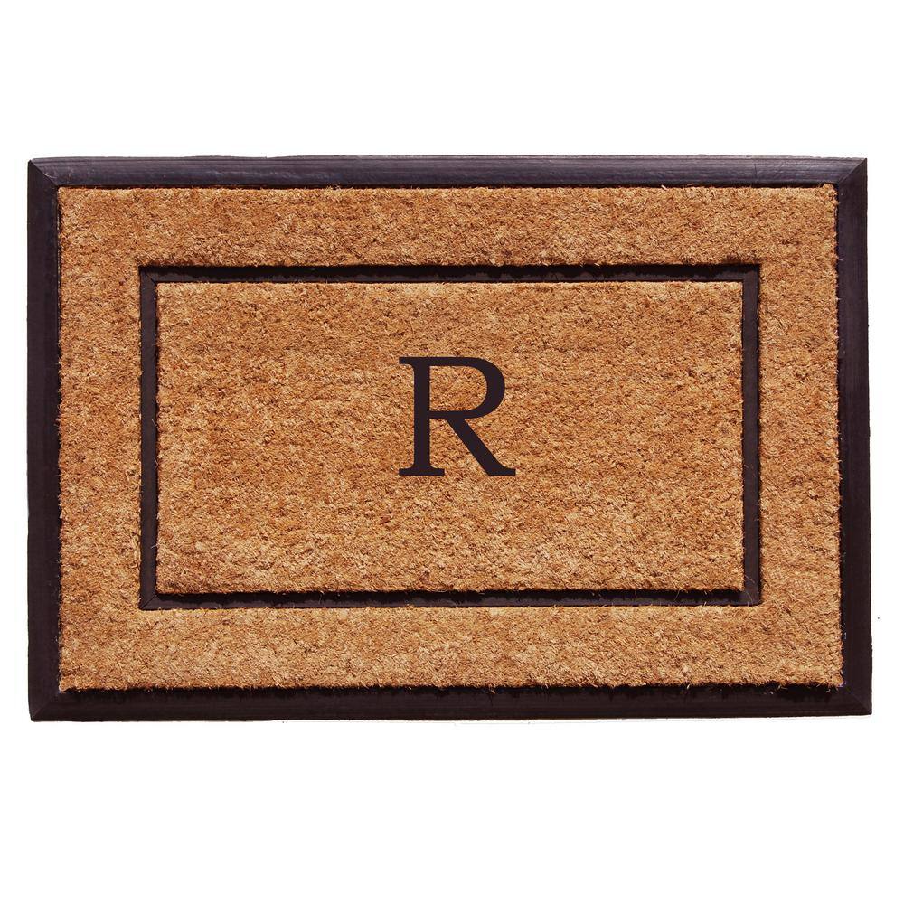 The General 24 in. x 36 in. Monogram R Door Mat price history on PriceWatchPro