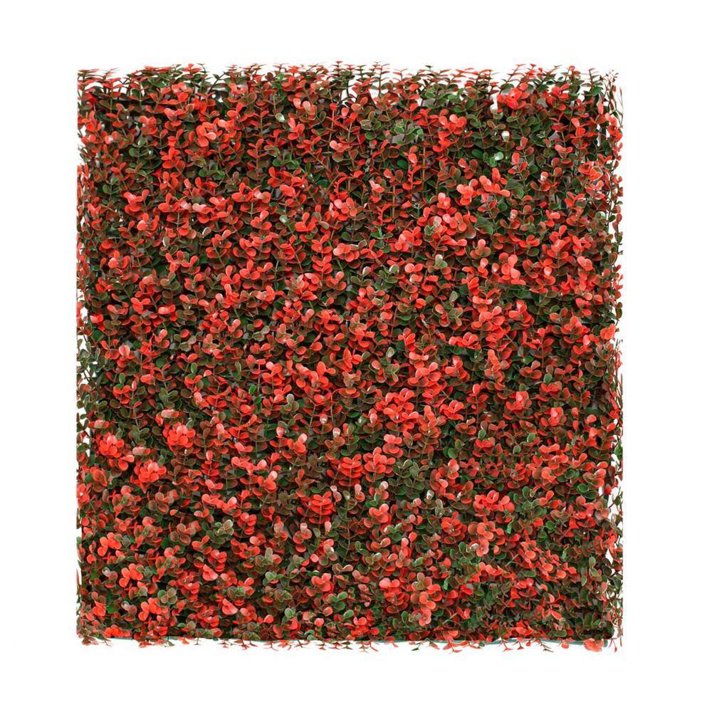 20 in. H x 20 in. W Plastic Artificial Ivy Bacchus Hedge Privacy Garden Fence for Home Backyard Garden, 1-Pieces price history on PriceWatchPro