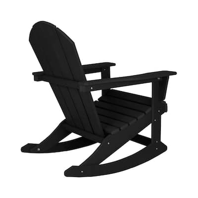 Black - Adirondack Chairs - Patio Chairs - The Home Depot