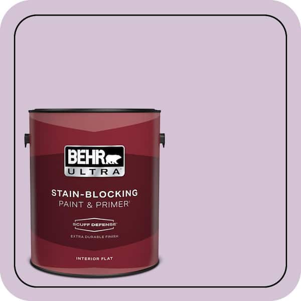 BEHR ULTRA 1 gal. #M100-2 Seedless Grape Extra Durable Flat Interior Paint & Primer