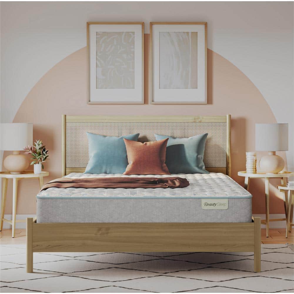 Full Size Gray Innerspring Gel Memory Foam Mattress