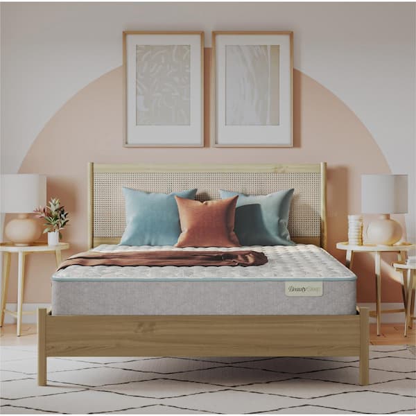 BEAUTY SLEEP Slumberscape Full Firm 11.5 in. Standard Profile Mattress Set