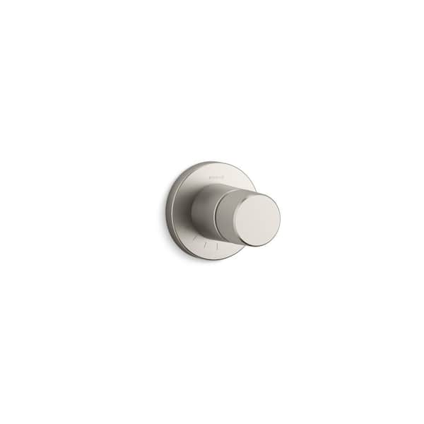 KOHLER Components Volume control valve trim with Oyl handle in Vibrant Brushed Nickel (Valve Not Included)