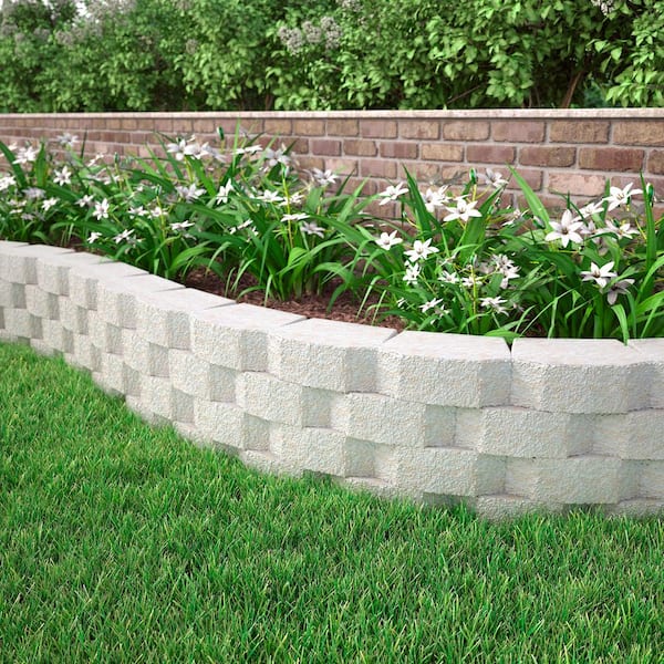 4 in. H x 11.63 in. W x 6.75 in. L Limestone Retaining Wall Block (144 Pieces/ 46.6 Sq. ft. / Pallet)