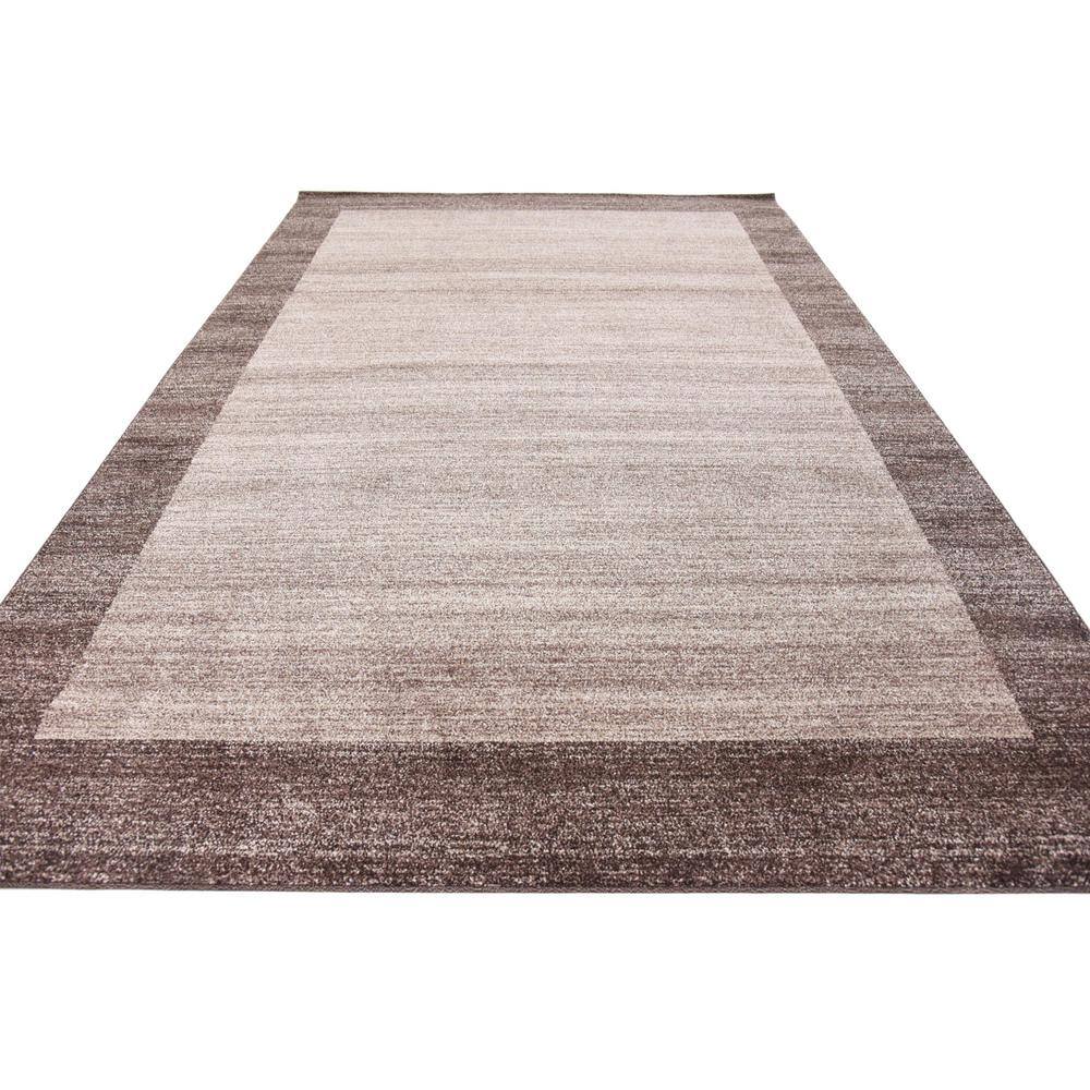 Reversible Easy-Care Tufted Rug in Light Brown - 7' x 10'